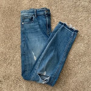 Lucky Brand Ripped Jeans
